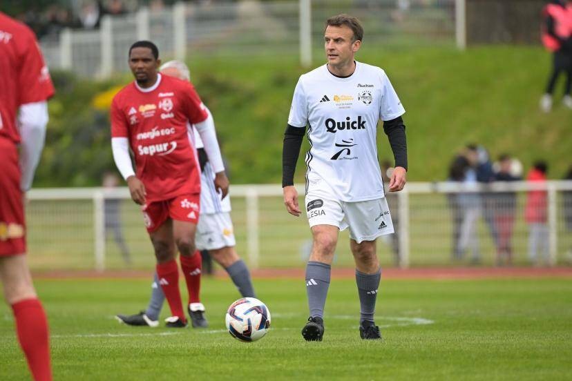 欧洲杯直播网：马克龙领衔球队胜温格阵容，慈善赛上打入点球